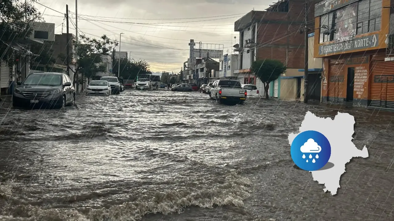 Intensas lluvias en Durango llegan a provocar inundaciones | Foto: Alejandro Ávila