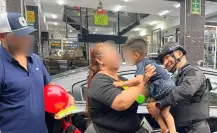¡Final feliz en Monterrey! Policía localiza a niño extraviado en el centro