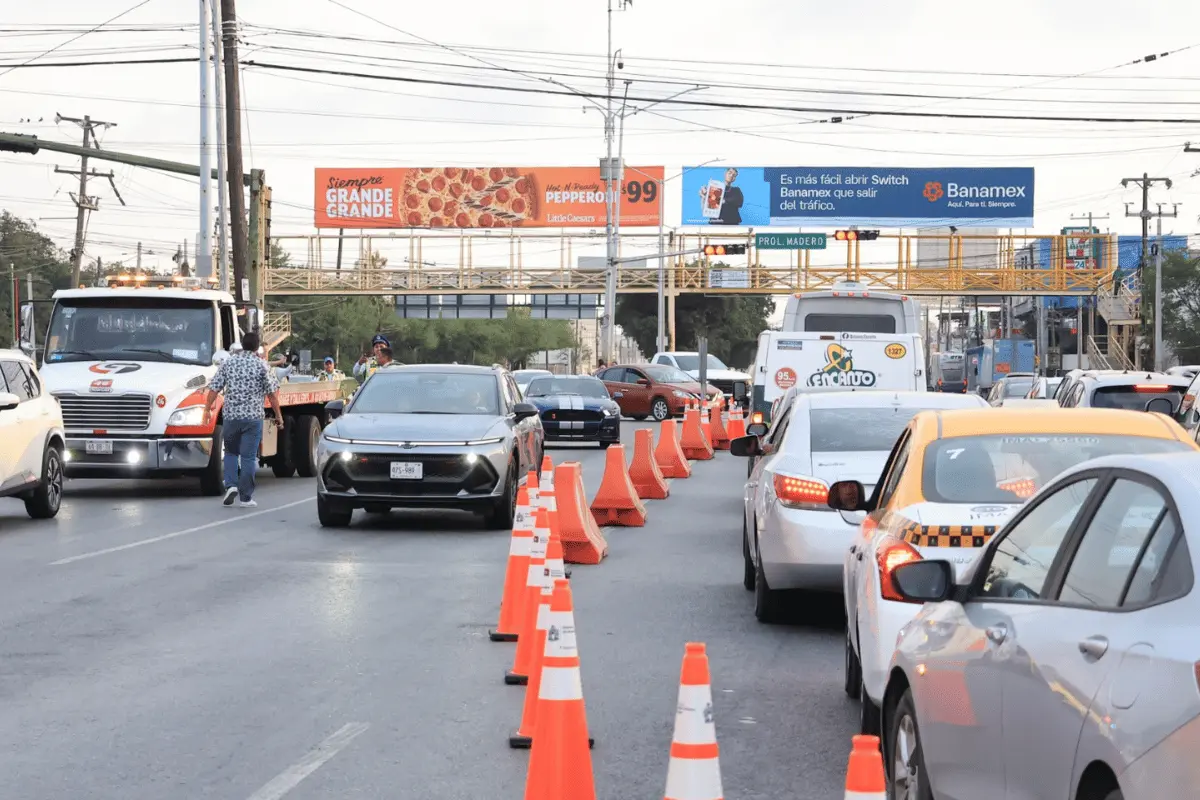 Luego de los primeros resultados de esta estrategia, Seguridad Vial de Monterrey indicó que se harían varios cambios. Foto: Goberno de Monterrey.