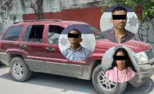Arrestan a 3 implicados en delitos de alto impacto en Guadalupe