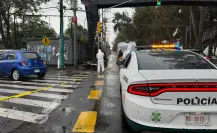 Muere mujer motociclista tras derrapar en calles de Iztacalco, CDMX