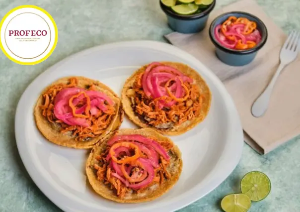 Así puedes preparar unos panuchos de cochinita pibil por 130 pesos, según Profeco