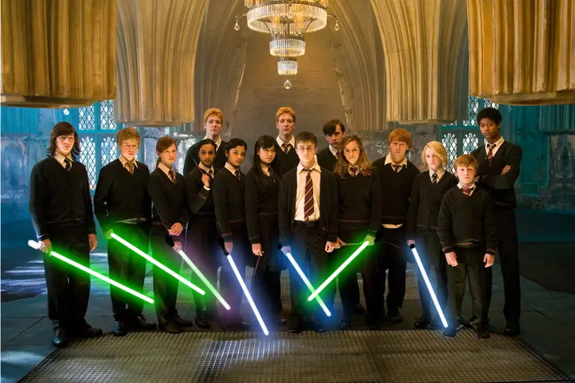 La Inteligencia Artificial creó una fusión entre Harry Potter y Star Wars que sorprendió a los seguidores de ambas sagas. Foto: Canva