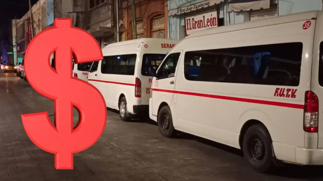 ¿Aumentó el precio del pasaje de combis en Mérida?, esto dice la ATY y el FUTV
