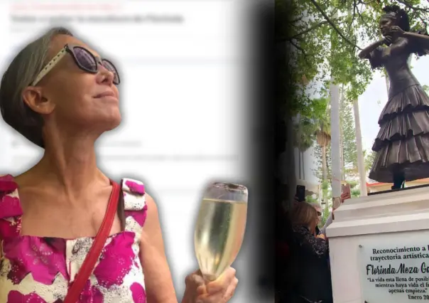 Florinda Meza en el centro del rechazo publico: exigen retirar su estatua