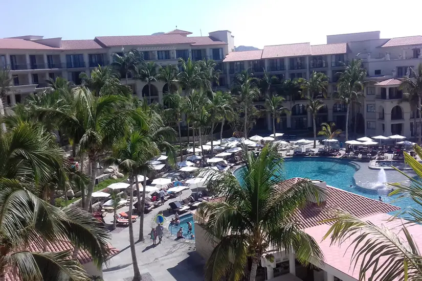 Hotel en Los Cabos. Foto: Modesto Peralta Delgado.