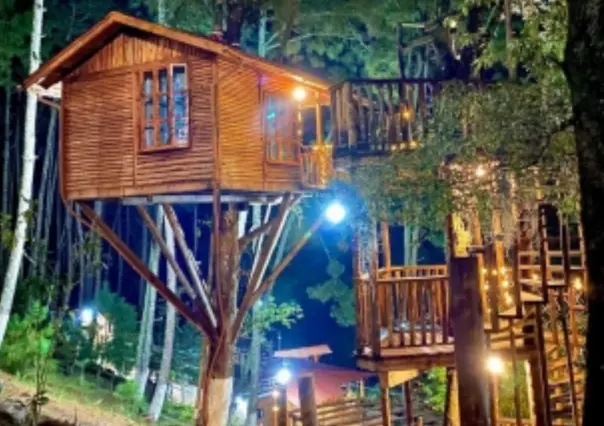 ¿Conocías este paraíso en Puebla? El destino cerca de CDMX con casas en los árboles para relajarte
