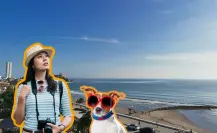 La playa para disfrutar espectaculares atardeceres a 12 horas de Monterrey