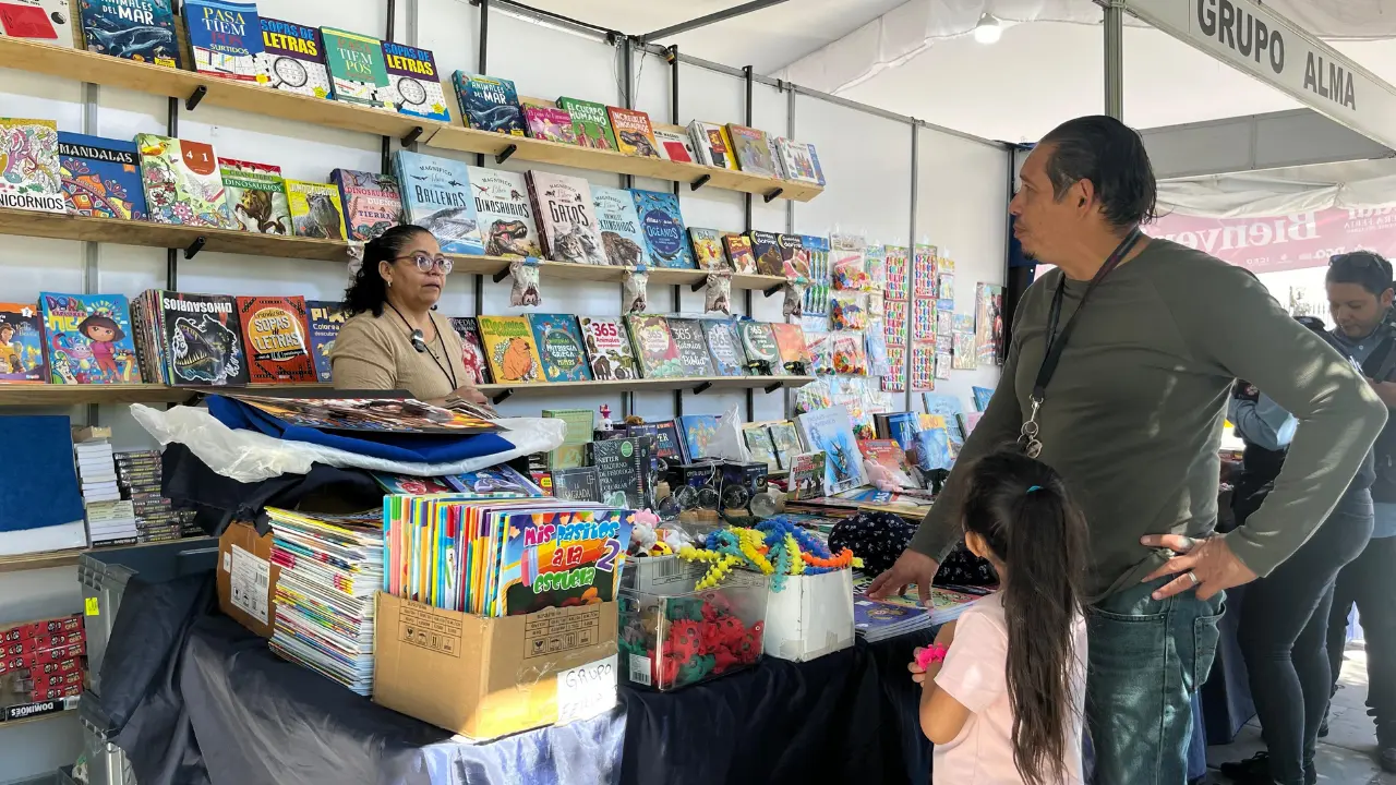 Inició la Tercera edición de la Feria del Libro en Durango. Foto: Jesús Carrillo.