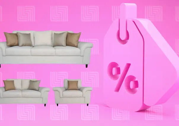 Liverpool tiene esta sala de 3 piezas con el 50% de descuento