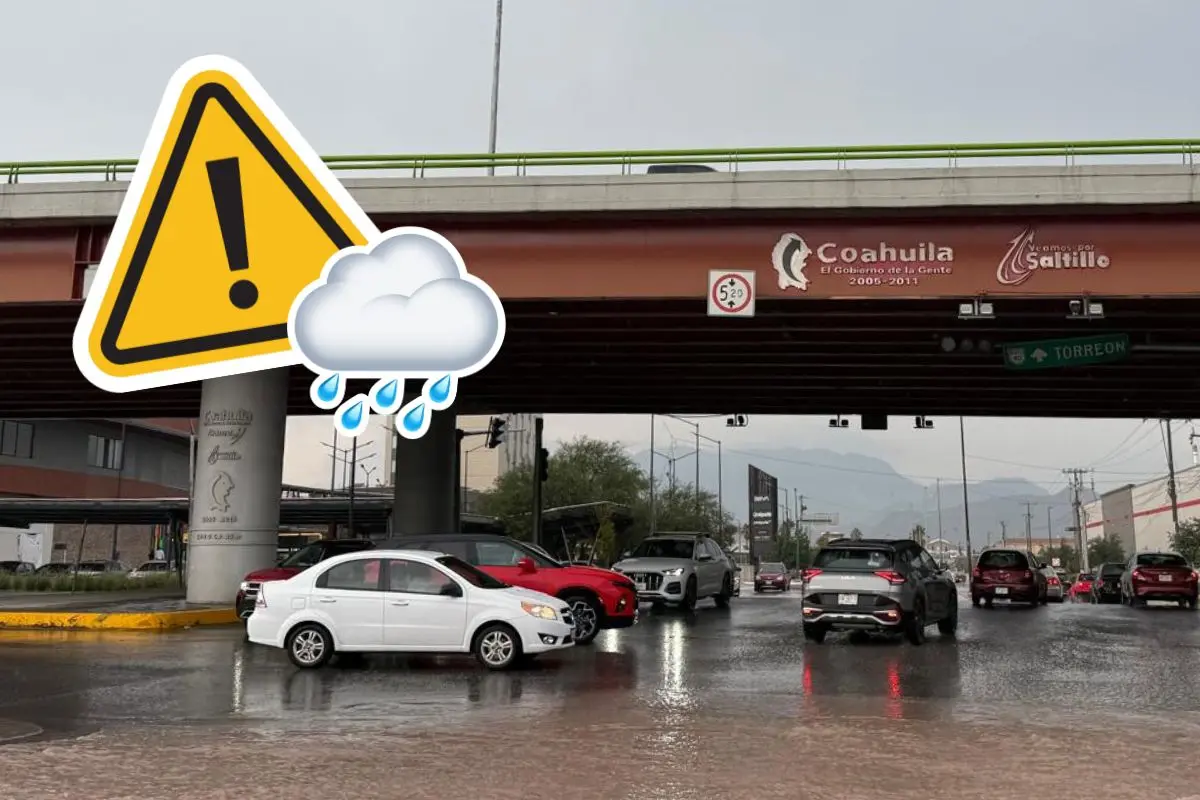 ¿Persistirán las lluvias en Saltillo? / Foto. FB Saltillo en tus Fotos | Canva