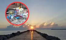 Este mercadito de Tamaulipas tiene vista al río Pánuco y al golfo de México