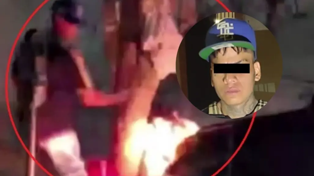 VIDEO | Joven es detenido por causar lesiones a un hombre en Monterrey