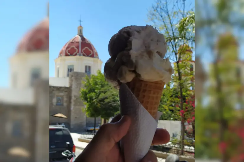 Las deliciosas Cactu Nieves, las más tradicionales de Tula | Foto: Perla Herrera