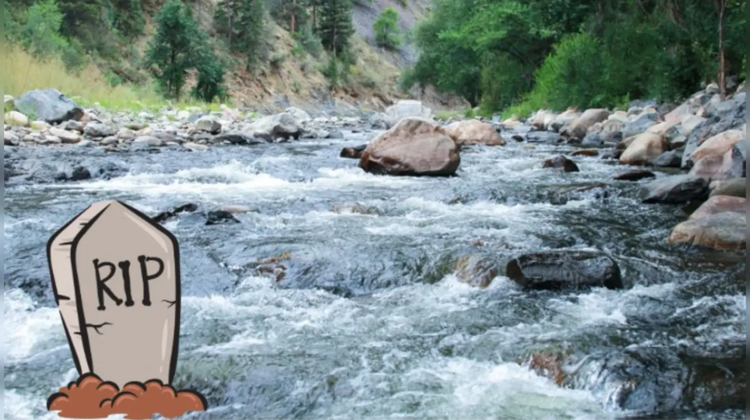 Este pueblo se encuentra junto a un río caudaloso de Durango. Foto: Especial.