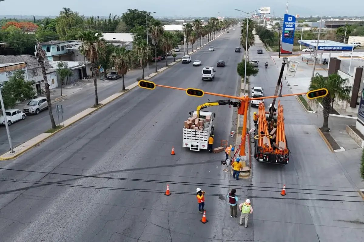 Zúñiga Castillo explicó que hasta ahora, las cámaras instaladas en Ciudad Victoria son solamente de flujo vehicular. Foto: Facebook Secretaría de Obras Públicas del Estado de Tamaulipas.