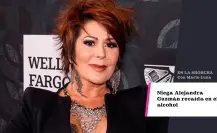 Niega Alejandra Guzmán recaída en el alcohol