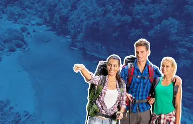 ¿Ya conoces esta ´playa´? Es perfecta para nadar y acampar a solo 1 hora de Monterrey