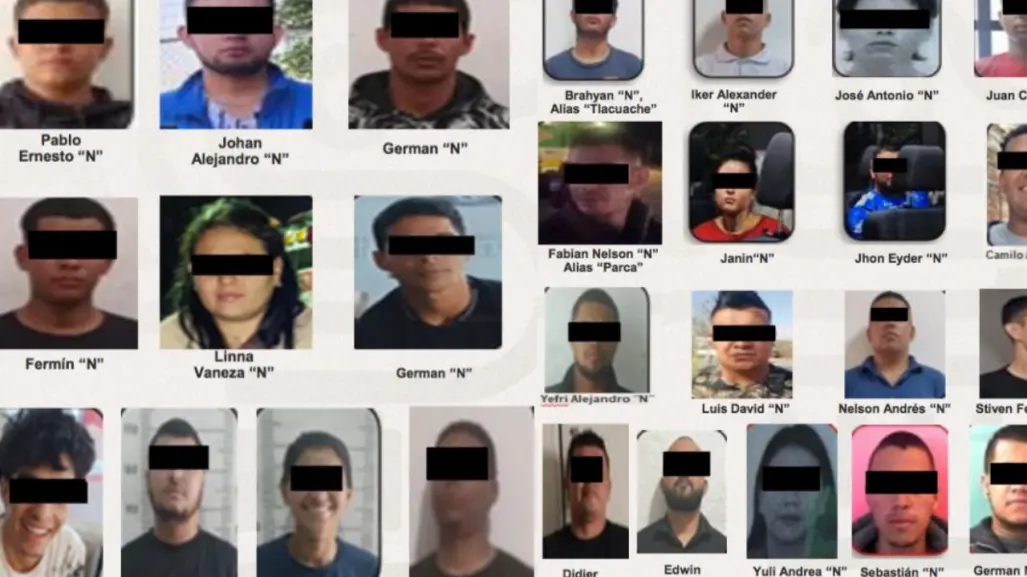 24 colombianos vinculados con extorsión "gota a gota" son detenidos en Morelos
