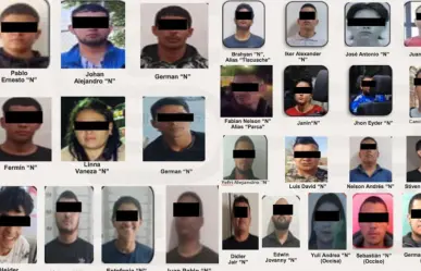 24 colombianos vinculados con extorsión "gota a gota" son detenidos en Morelos