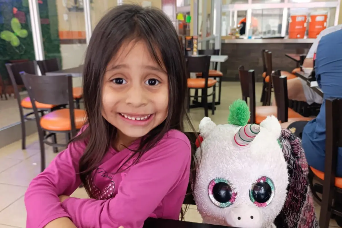 Natalia Elizabeth, menor desaparecida en Tampico. Foto: Axel Hassel