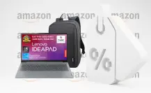 Amazon Prime Day: Laptop Lenovo con mochila de regalo con el 38% de descuento