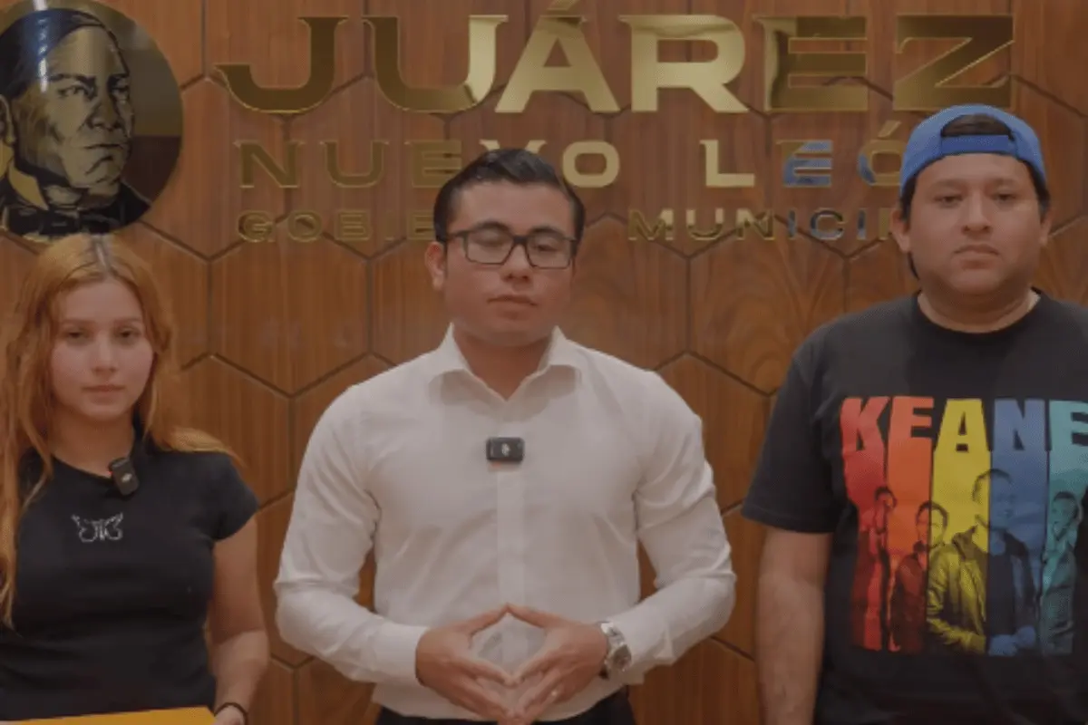 En su mensaje se centró en la voluntad de su gobierno de colaborar con los emprendedores y no de obstaculizarlos. Foto: Gobierno de Juárez.
