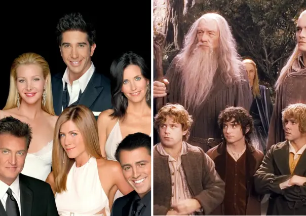 Así se vería el elenco de Friends en El Señor de los Anillos, según la Inteligencia Artificial
