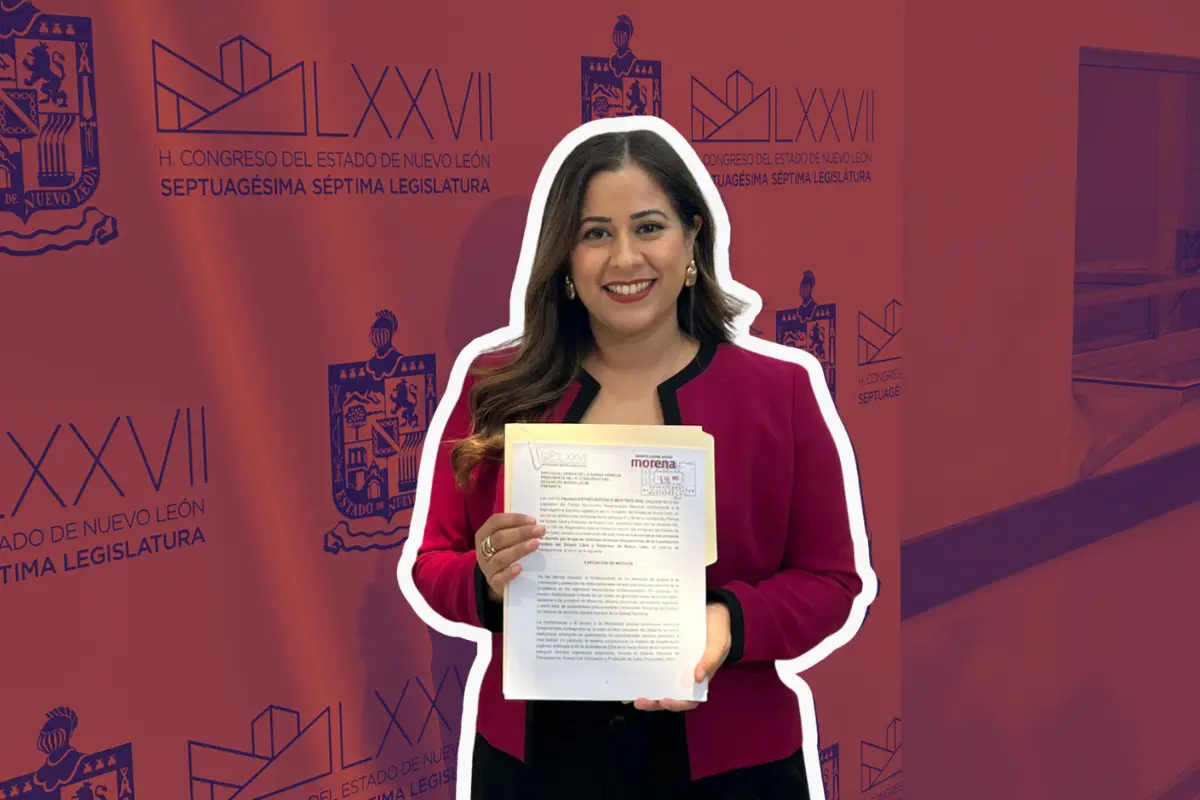 Berenice Martínez afirmó que esta iniciativa es únicamente para homologar la reforma que se presentó en materia de transparencia en el año 2024/Foto: Diego Ovalle