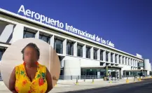 Detienen mujer estadounidense con cartuchos 9 mm en el aeropuerto de Los Cabos