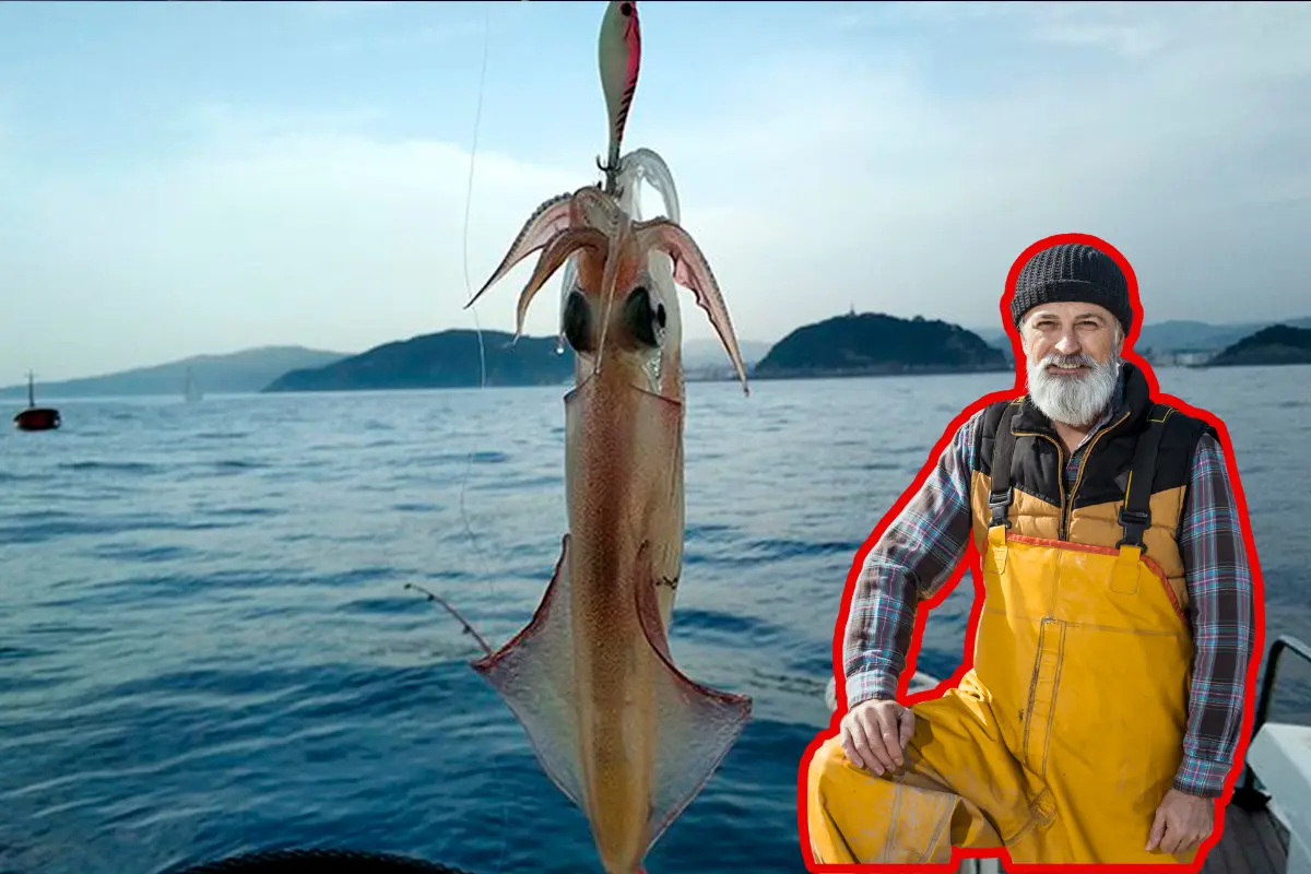 Aficionados a la pesca: en Santa Rosalía se les espera para atrapar al calamar más grande, a beneficio de los bomberos. Fotos Ilustrativas: Boat Trips San Sebastian | Canva.