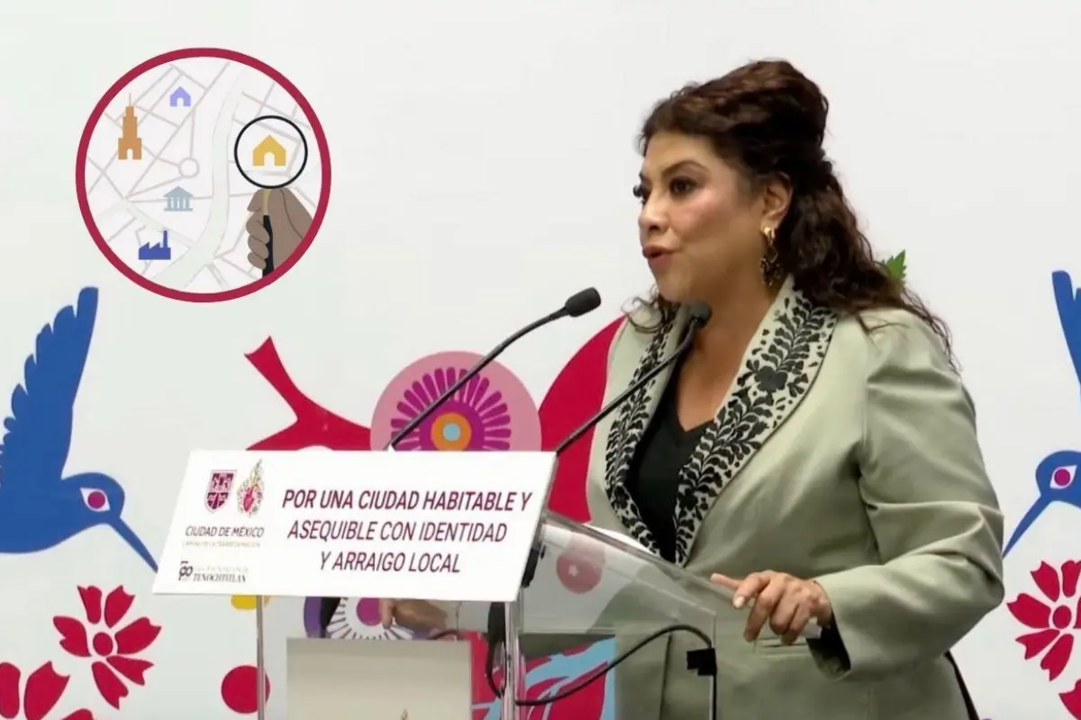 Jefa de Gobierno Clara Brugada. Foto: YouTube Gobierno CDMX l Canva