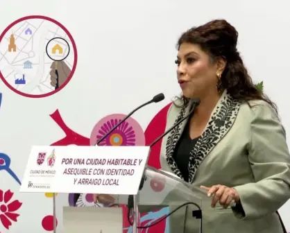 Clara Brugada anuncia tope a rentas para combatir la gentrificación en CDMX