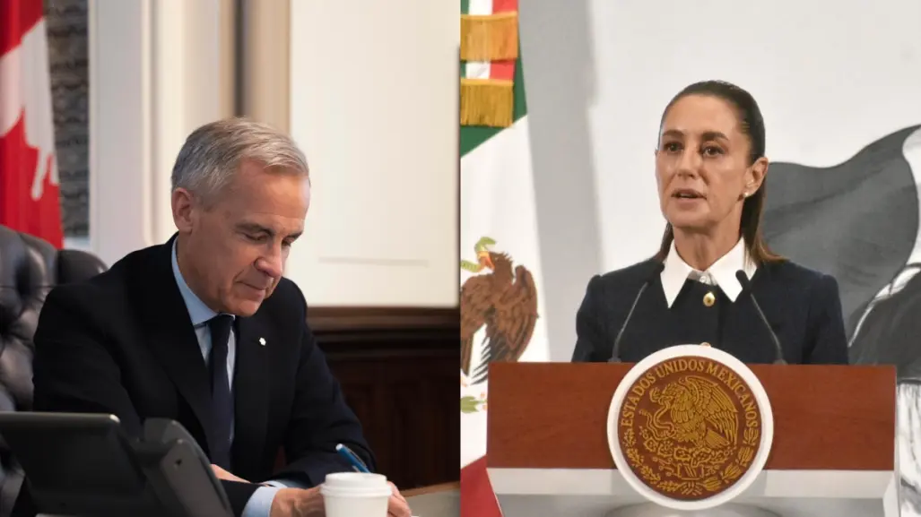 Claudia Sheinbaum sostiene llamada telefónica con Mark Carney, ¿de qué hablaron?