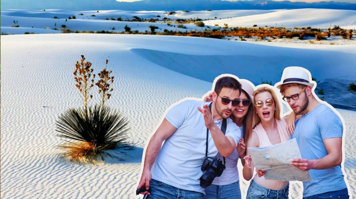 Las dunas de Yeso son un gran destino para acudir este verano. (Fotografía: México Destinos | Canva)