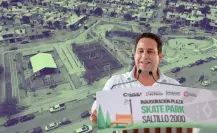 Javier Díaz inaugura plaza Skate Park Saltillo 2000 como parte del programa Activa tu Parque