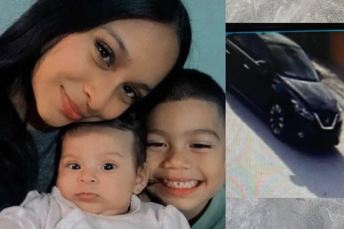 Cámaras de seguridad muestran que un automóvil Nissan de color oscuro llega a la vivienda, recogen la ropa, dan una vuelta a la cuadra y regresan. Foto: Posta Tamaulipas