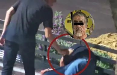 VIDEO | Cámaras del C4 captan robo en Monterrey y detienen a ladrón