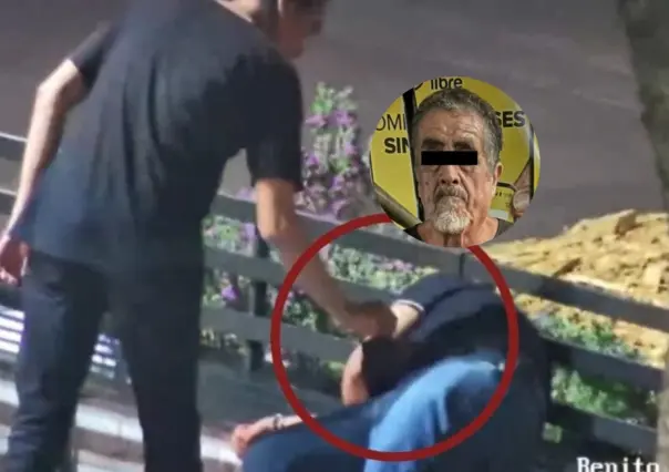 VIDEO | Cámaras del C4 captan robo en Monterrey y detienen a ladrón