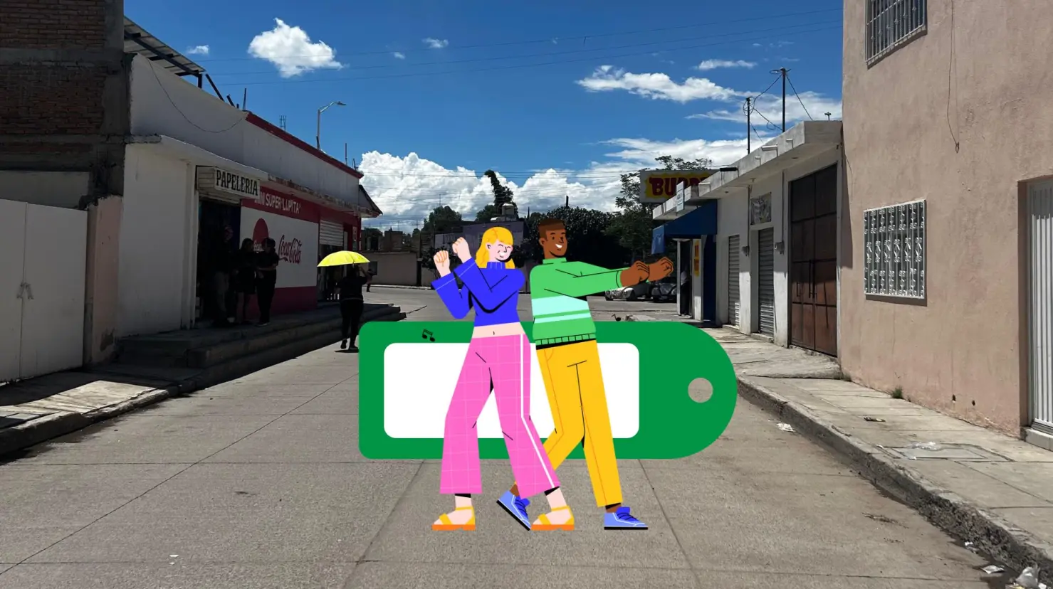 Esta colonia de Durango se caracteriza por tener nombres de artistas y de éxitos musicales. Foto: Alejandro Ávila.