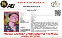 Emiten reporte de búsqueda para localizar a Ánge en Nuevo León