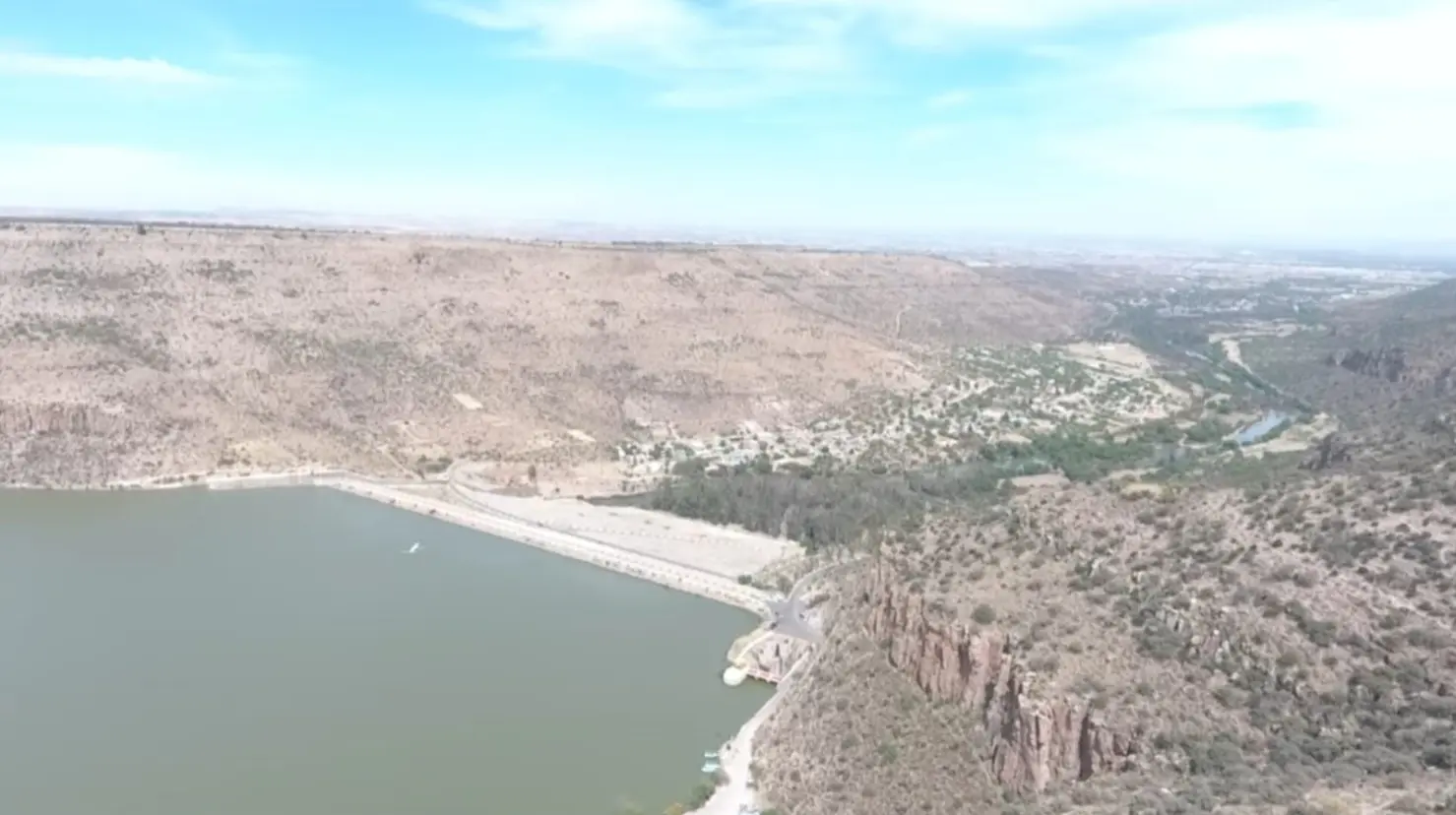 Foto: YouTube/ javiervarela54 | Este es el nivel de las presas de Durango durante este miércoles 16 de julio.