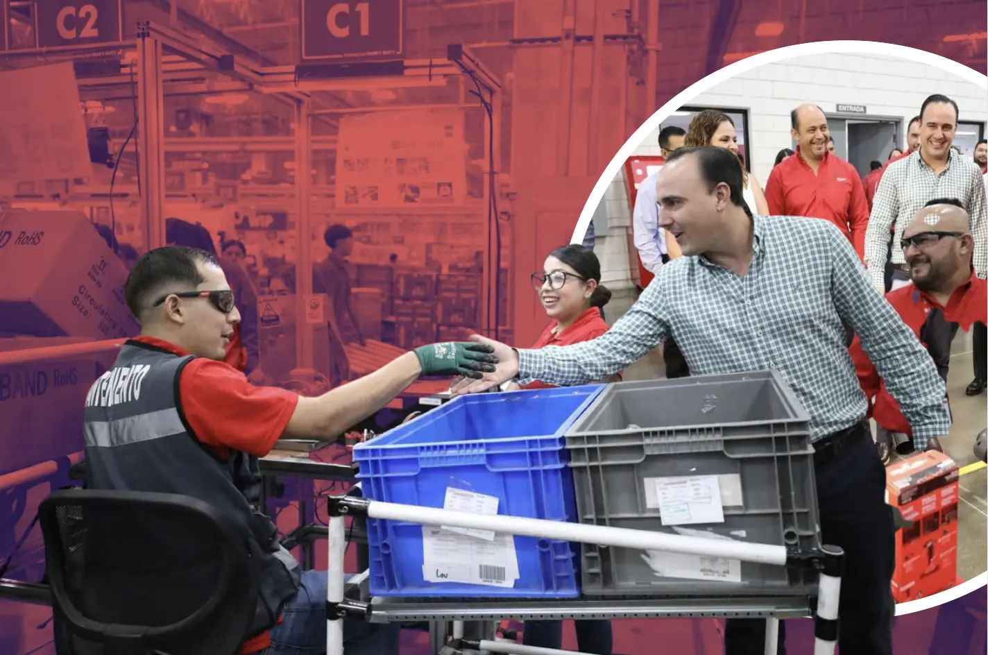 Coahuila une esfuerzos para mejorar el empleo en Torreón con empresa reconocida a nivel global / Foto: Gobierno de Coahuila | Canva