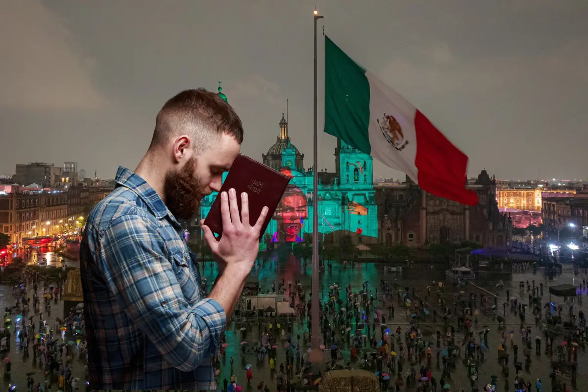 Iglesia quiere prohibir Memoria Luminosa, foto: X @GobCDMX