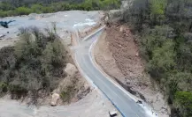 ¿Cuántos kilómetros de la carretera San Ignacio - Tayoltita están en Durango?