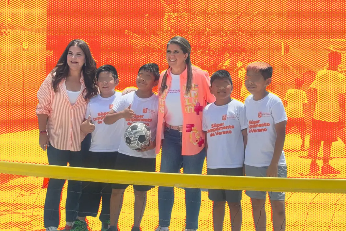 Martha Herrera, destacó que en este campamento se van a ver actividades de deporte, arte y emprendimiento/Foto: Vianney Carrera