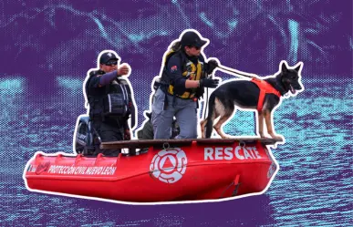 La fuerza de Protección Civil Nuevo León cruza fronteras y así salva vidas en Texas