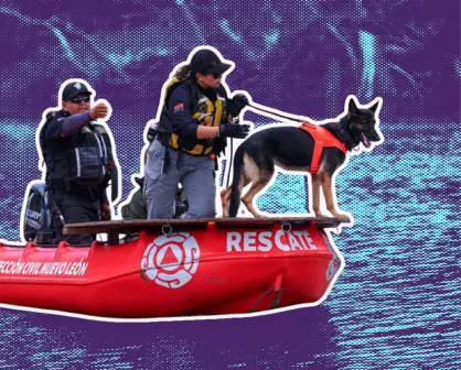 La fuerza de Protección Civil Nuevo León cruza fronteras y así salva vidas en Texas