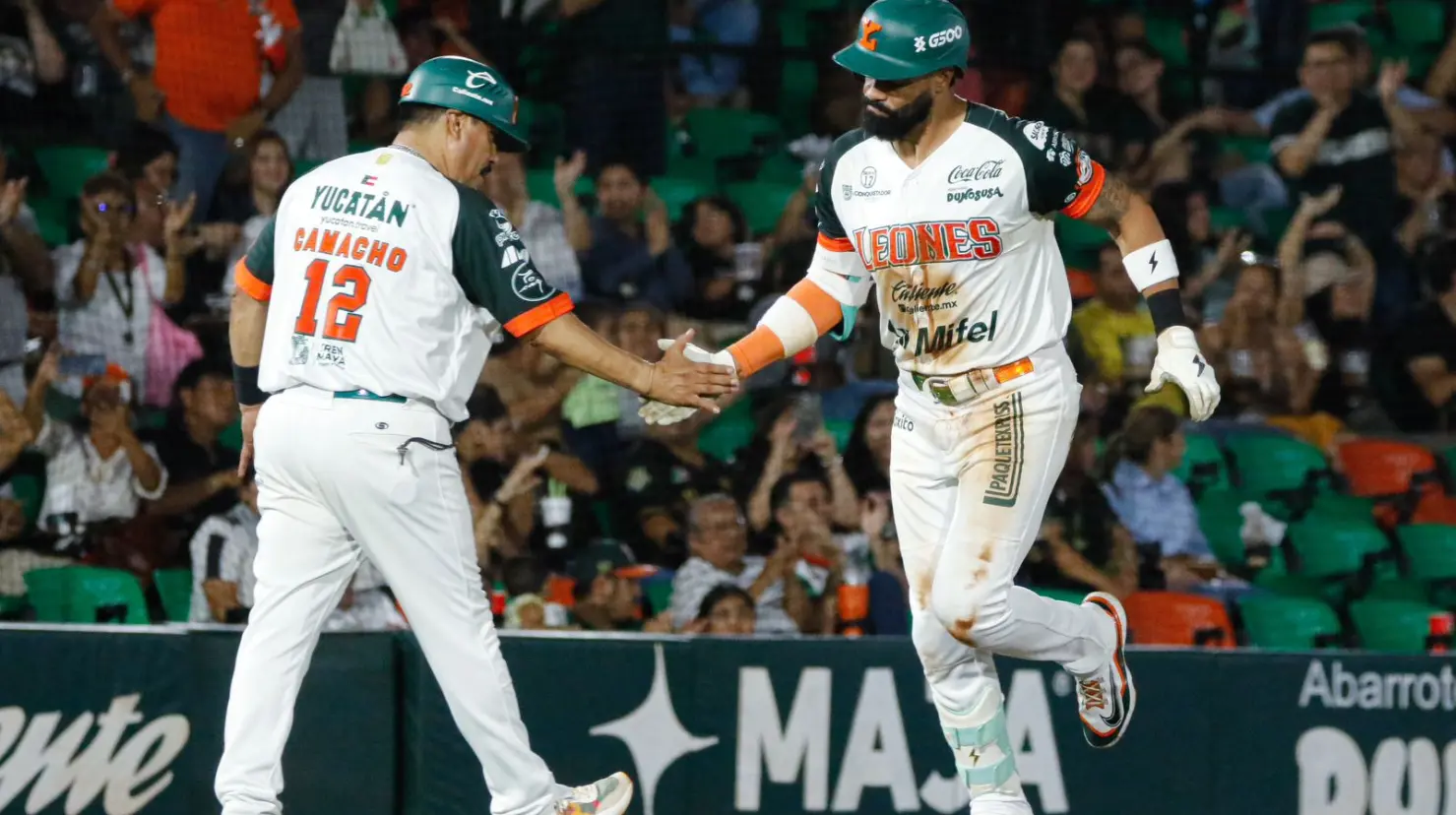 Los Leones de Yucatán se llevaron el primero de la serie en el Clásico Peninsular ante los Piratas de Campeche.- Fuente Leones de Yucatan
