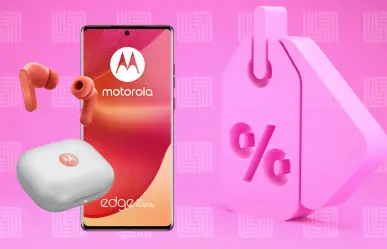 Liverpool te regala unos audífonos en la compra de este celular Motorola con descuento